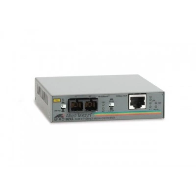 Оптоволоконный медиаконвертер Fast Ethernet AT-MC102XL-yy Оптоволоконный медиаконвертер Fast Ethernet AT-MC102XL-yy