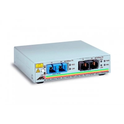 Оптоволоконный медиаконвертер Fast Ethernet AT-MC104XL-20