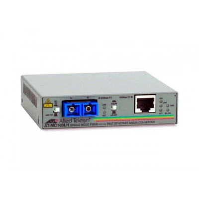 Оптоволоконный медиаконвертер Fast Ethernet AT-MC103LH-60